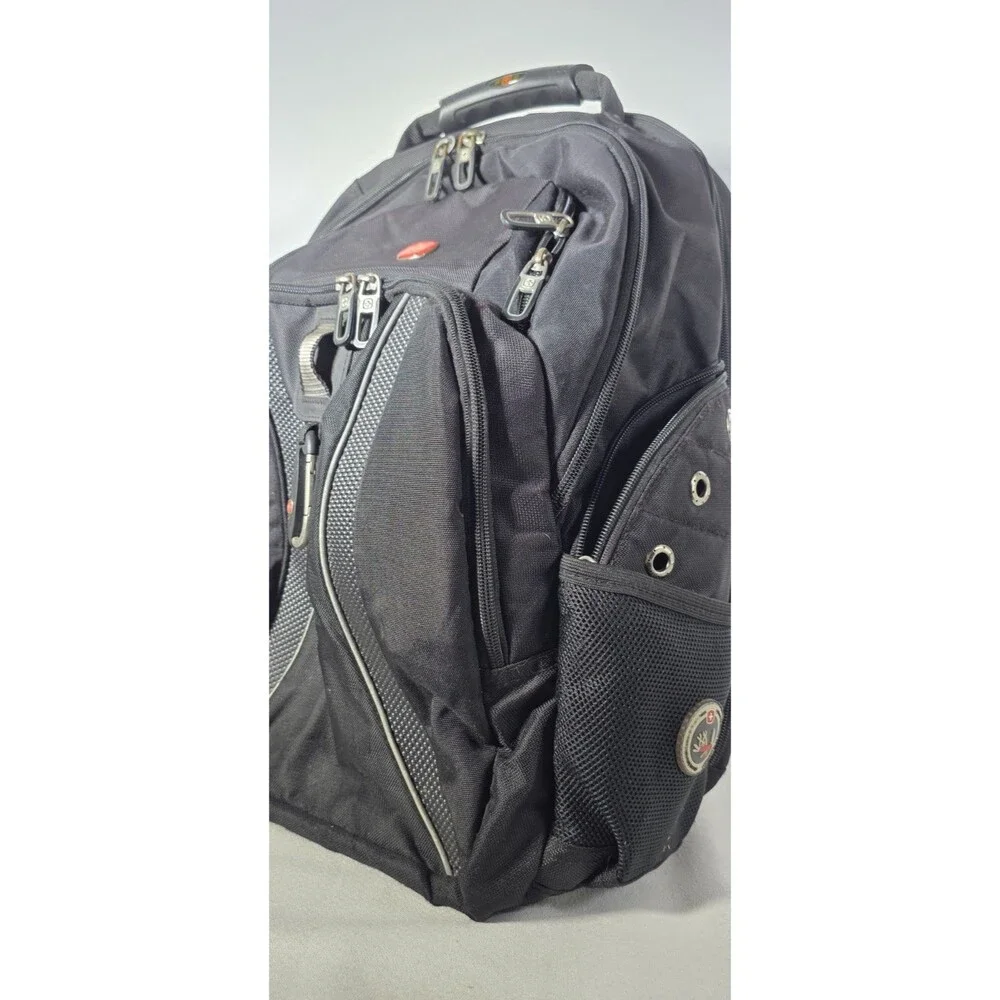 SwissGear ScanSmart Black Notebook carrying Backpack
